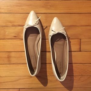 Corso Como “Recital” Pointy Nude Ballet Flats